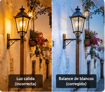 Contenido sobre balance de blancos de El Método Click Perfecto